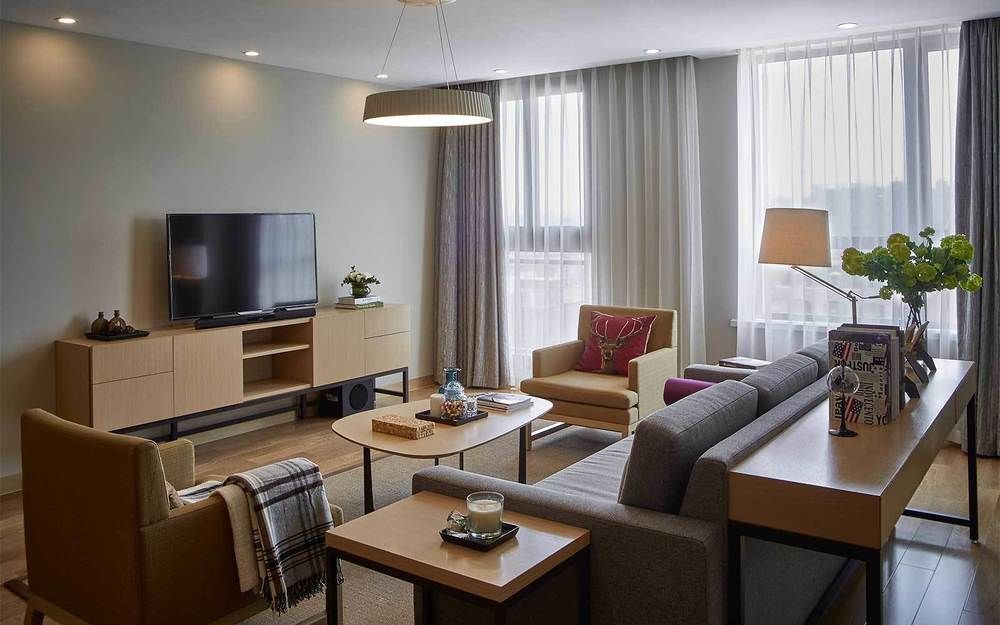 One Sunland Serviced Suites Managed By Lanson Place Šanghaj Exteriér fotografie