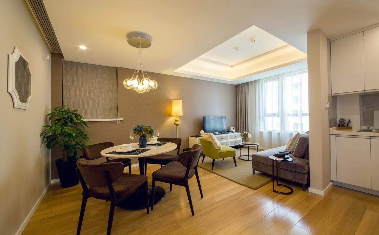 One Sunland Serviced Suites Managed By Lanson Place Šanghaj Exteriér fotografie