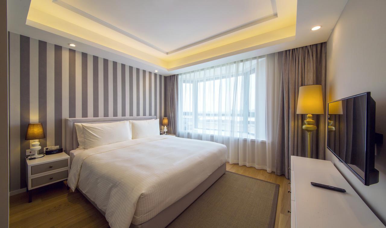 One Sunland Serviced Suites Managed By Lanson Place Šanghaj Exteriér fotografie