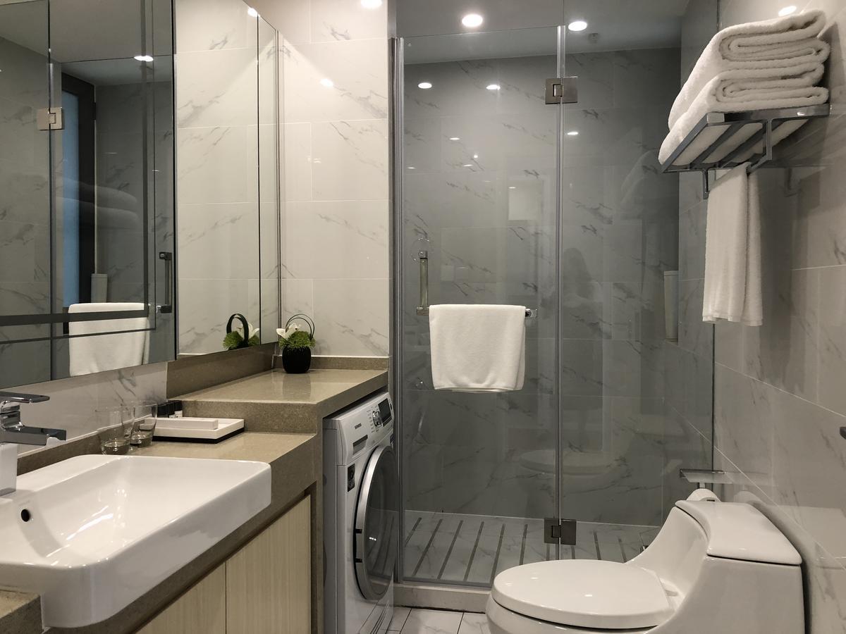 One Sunland Serviced Suites Managed By Lanson Place Šanghaj Exteriér fotografie