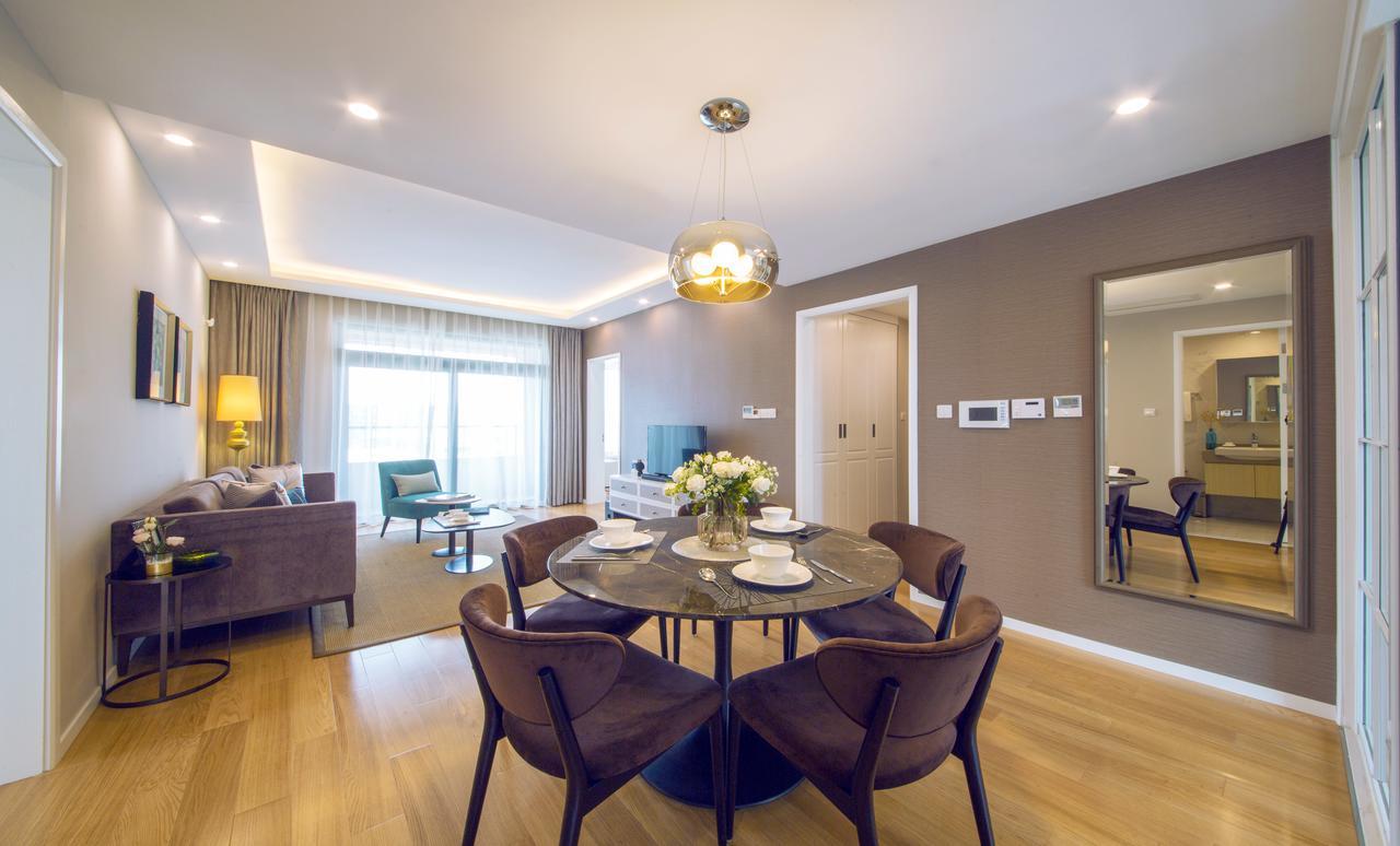 One Sunland Serviced Suites Managed By Lanson Place Šanghaj Exteriér fotografie